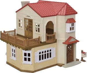 Sylvanian Families Red Roof Country Home Miniaturowy Dom Królik 4