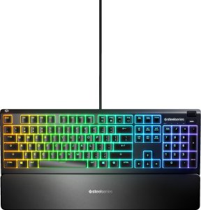 Klawiatura SteelSeries Klawiatura mechaniczna APEX 3 Czarny francuski AZERTY 19