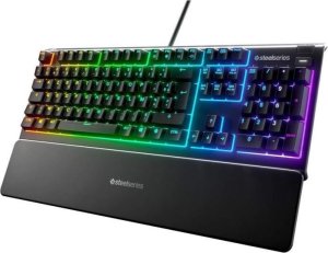Klawiatura SteelSeries Klawiatura mechaniczna APEX 3 Czarny francuski AZERTY 2
