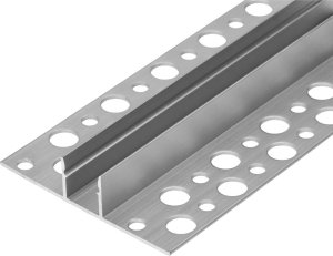 Orno Profil aluminiowy do taśm LED, 2000 x 52,8 x 13 mm, wpuszczany w karton gips, srebrny, komplet 50 szt. 1