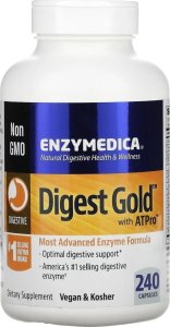 Enzymedica Enzymedica Digest Gold with ATPro (Enzymy trawienne) - 240 kapsułek 1