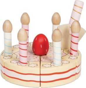 Le Toy Van Drewniany tort urodzinowy ze świeczkami waniliowy Le Toy Van 1