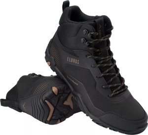 Elbrus Męskie buty Elbrus JEFREY MID AG black/chipmunk rozmiar 42 4