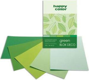 Happy Color Blok techniczny A4 20k zielony 1