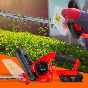Maltec Nożyce Akumulatorowe do Przycinania Żywopłotu Gałęzi 20V 11