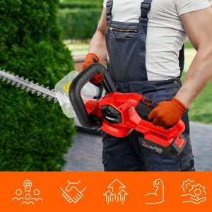 Maltec Nożyce Akumulatorowe do Przycinania Żywopłotu Gałęzi 20V 3