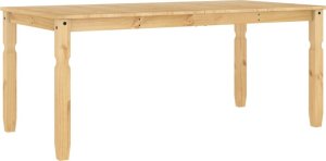 vidaXL Stół jadalniany Corona, 180x90x75 cm, lite drewno sosnowe 6