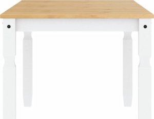 vidaXL vidaXL Stół jadalniany Corona, biały, 160x80x75 cm, drewno sosnowe 5