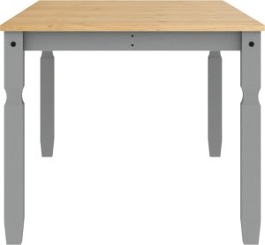 vidaXL vidaXL Stół jadalniany Corona, szary, 180x90x75 cm, drewno sosnowe 5