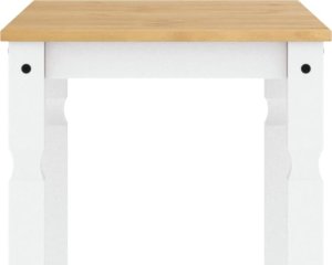 vidaXL vidaXL Stół jadalniany Corona, biały, 112x60x75 cm, drewno sosnowe 5