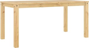 vidaXL Stół jadalniany Panama, 160x80x75 cm, lite drewno sosnowe 2