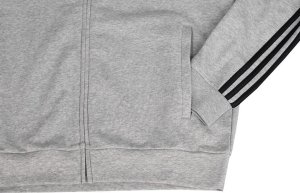 Adidas Dres męski adidas Basic 3-Stripes French Terry szaro-czarny IC6748 S 6