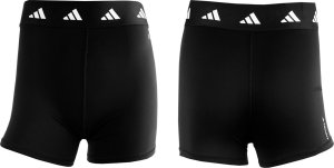 Adidas Spodenki damskie adidas Techfit czarne HF6683 L 3" 1