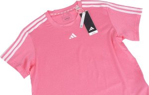 Adidas Koszulka damska adidas Aeroready Train Essentials 3-Stripes Tee różowa HZ5688 S 5