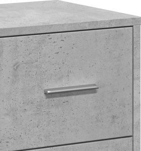 vidaXL vidaXL Szafki, 2 szt., szarość betonu, 60x31x84 cm 10