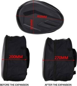 RBS Kufry sakwy boczne Motocentric 6