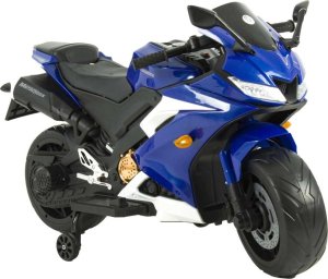 Szomik.pl Duży Motor na akumulator dla dzieci 2 x 45 wat MOTO-L-10-NIEBIESKI 3