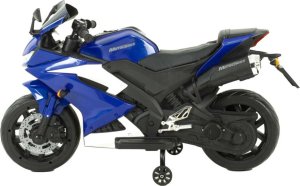 Szomik.pl Duży Motor na akumulator dla dzieci 2 x 45 wat MOTO-L-10-NIEBIESKI 4