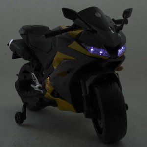 Szomik.pl Duży Motor na akumulator dla dzieci 2 x 45 wat MOTO-L-10-NIEBIESKI 6