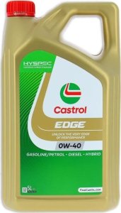 Castrol Olej silnikowy Castrol Edge Benzyna Diesel Hybrydowy 0w40 5 L 1