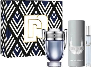 Paco Rabanne Zestaw Perfum dla Mężczyzn Paco Rabanne 3 Części Invictus 1