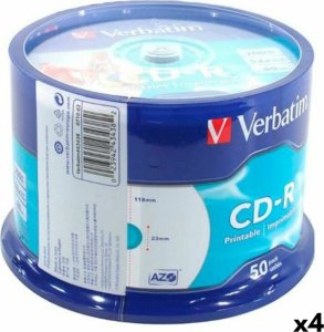 Verbatim CD-R Verbatim 700 MB 52x (4 Sztuk) 1