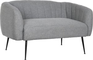 DKD Home Decor Sofa DKD Home Decor Czarny Szary Piana Drewno Metal Aksamit Scandi 129 x 75 x 73 cm 1