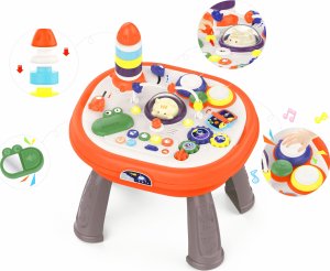 Huanger Stolik interaktywny panel edukacyjny 2w1 na klocki 6
