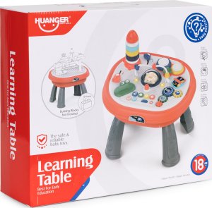 Huanger Stolik interaktywny panel edukacyjny 2w1 na klocki 8