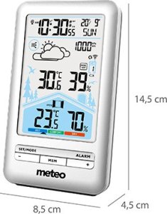Stacja pogodowa Meteo Stacja pogodowa METEO SP97 7