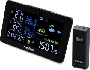 Stacja pogodowa Meteo Stacja pogodowa METEO SP99 LCD VA 1