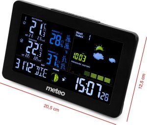 Stacja pogodowa Meteo Stacja pogodowa METEO SP99 LCD VA 8