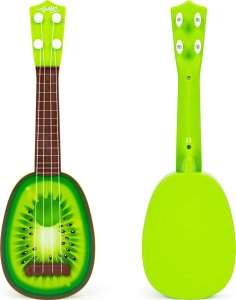 Ecotoys Ukulele gitara dla dzieci cztery struny kiwi 1