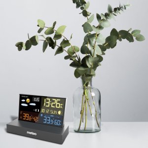 Stacja pogodowa Meteo Stacja pogodowa METEO SP110C z DCF czarna 3