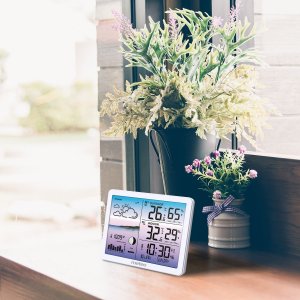 Stacja pogodowa Meteo Stacja pogodowa METEO SP107 biała 3