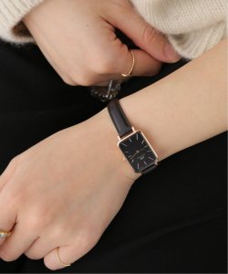 Zegarek Daniel Wellington ZEGAREK DAMSKI DANIEL WELLINGTON DW00100435 - Quadro Pressed Sheffield Rose Gold 20mm + BOX NoSize 6