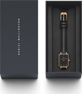 Zegarek Daniel Wellington ZEGAREK DAMSKI DANIEL WELLINGTON DW00100435 - Quadro Pressed Sheffield Rose Gold 20mm + BOX NoSize 7