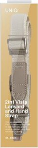 Uniq UNIQ Vista uniwersalna smycz do telefonu 2w1 biały/peral white 4