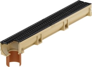 ACO DRAINAGE DUCT CAST IRON GRATE 1 M DN100 1