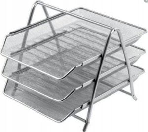 Canon Horizontal tray Forpus, 3, black, perforated metal 1002-020 1