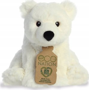 ECO NATION AURORA Eco* Nation Plush Polar Bear, 24 cm 2