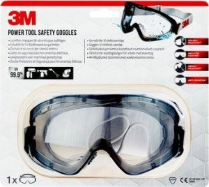 3M 3M 2890S SPLASH PROTECTION GOGGLES 6