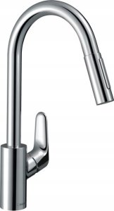 Bateria kuchenna Hansgrohe Kitchen faucet with pull-out hose Hansgrohe 73880800 1