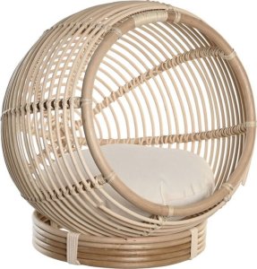 DKD Home Decor Łóżko dla zwierząt domowych DKD Home Decor 55 x 50 x 55 cm Naturalny Rattan 1