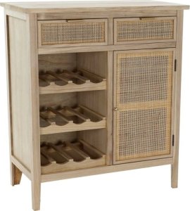 DKD Home Decor Stojak na Butelki DKD Home Decor Naturalny 79,5 x 38 x 90 cm 1