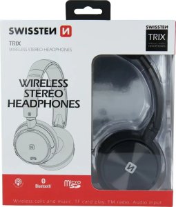 Słuchawki Sourcing Swissten Trix Bluetooth 4.2 Wireless Headphones With FM / AUX / MicroSD / Grey 13