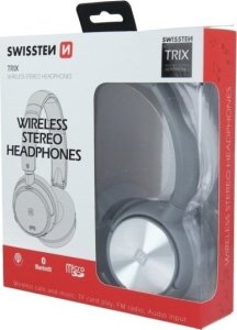 Słuchawki Sourcing Swissten Trix Bluetooth 4.2 Wireless Headphones With FM / AUX / MicroSD / Grey 6