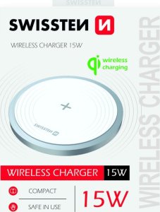 Ładowarka Sourcing Swissten 15W Wireless charger with USB-C 1.5m cable 12