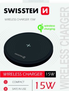 Ładowarka Sourcing Swissten 15W Wireless charger with USB-C 1.5m cable 16