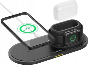 Ładowarka Sourcing Swissten 15W Wireless charger with USB-C 1.5m cable 17